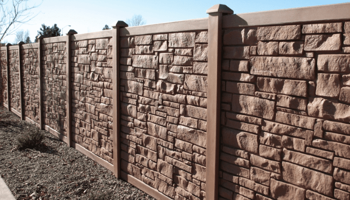 Eco-stone Fence