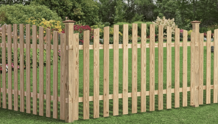 wood fence