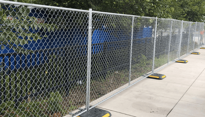 temporary fence